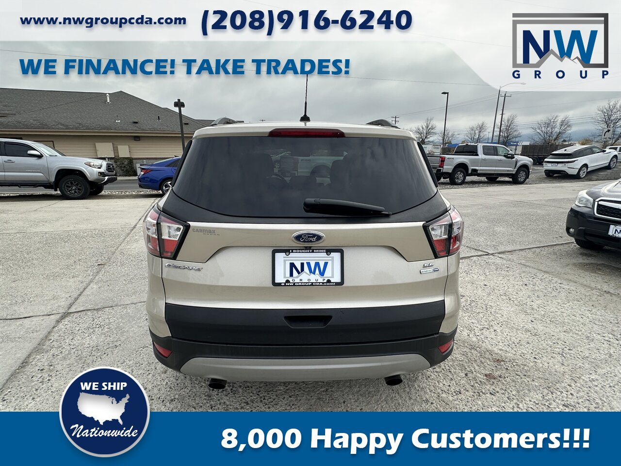 2018 Ford Escape SE  Spacious, 4WD, Great Price! - Photo 6 - Post Falls, ID 83854