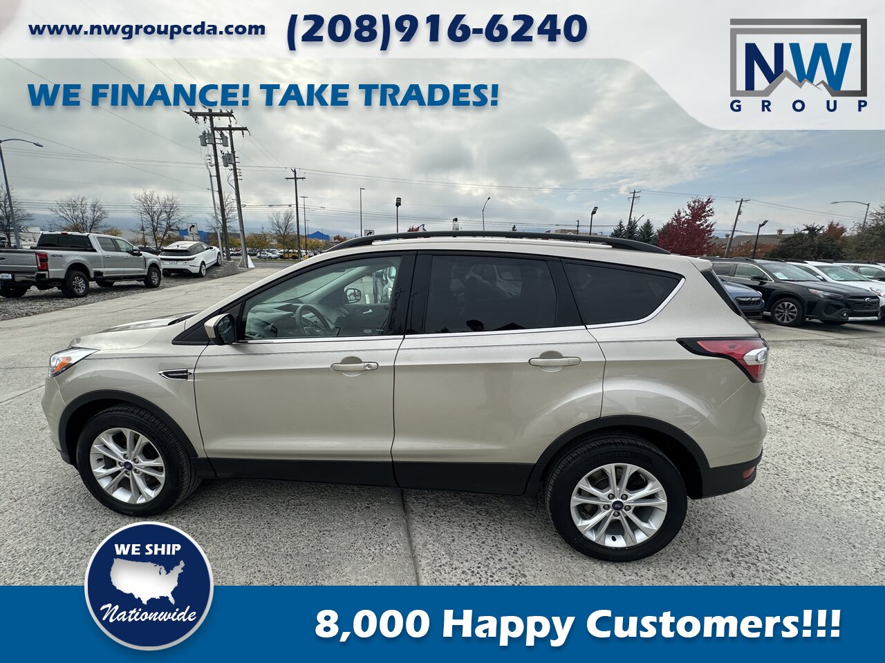 2018 Ford Escape SE  Spacious, 4WD, Great Price! - Photo 9 - Post Falls, ID 83854