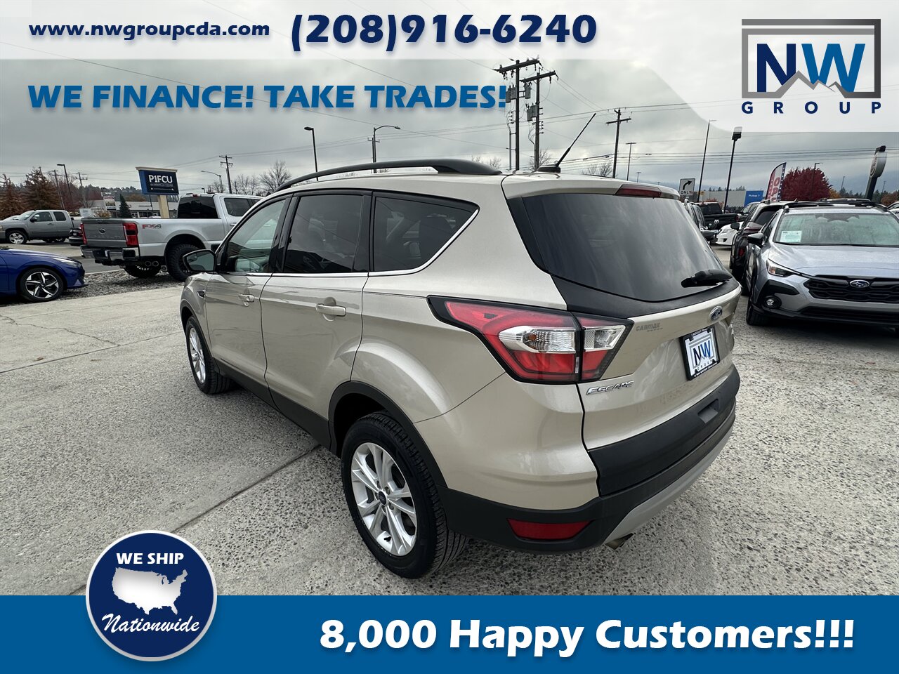 2018 Ford Escape SE  Spacious, 4WD, Great Price! - Photo 7 - Post Falls, ID 83854