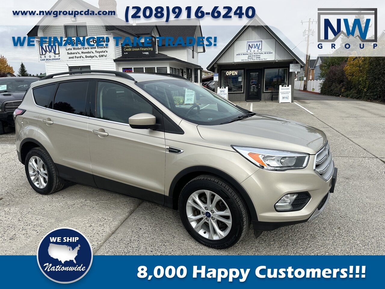 2018 Ford Escape SE  Spacious, 4WD, Great Price! - Photo 3 - Post Falls, ID 83854