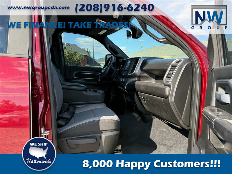 2024 RAM 2500 Big Horn.  Factory Lift with Custom Brand Wheels and Tires, 3k miles, Superb truck! - Photo 24 - Post Falls, ID 83854