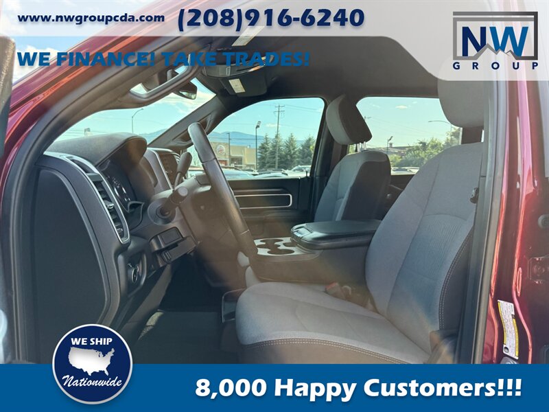 2024 RAM 2500 Big Horn.  Factory Lift with Custom Brand Wheels and Tires, 3k miles, Superb truck! - Photo 8 - Post Falls, ID 83854