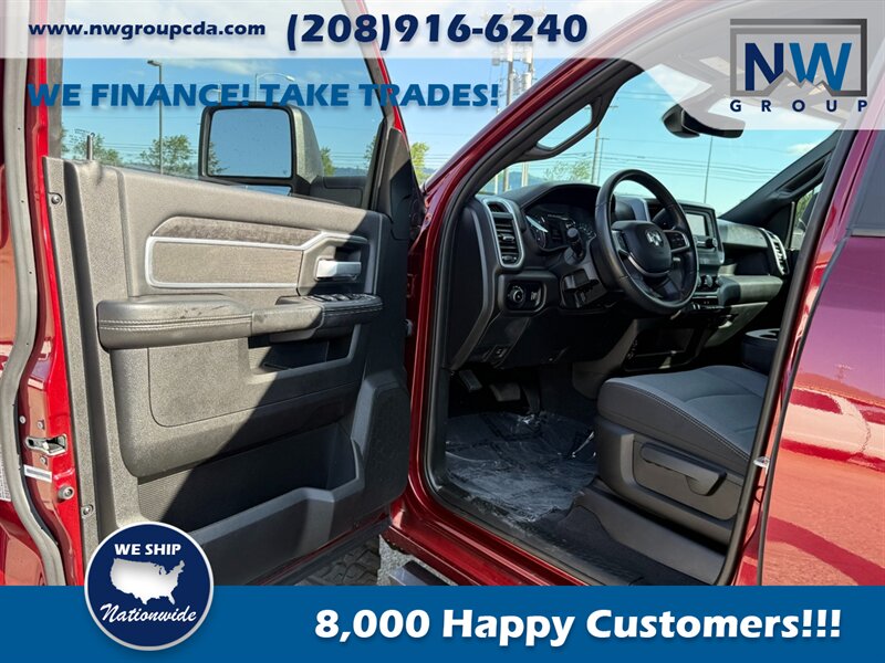 2024 RAM 2500 Big Horn.  Factory Lift with Custom Brand Wheels and Tires, 3k miles, Superb truck! - Photo 7 - Post Falls, ID 83854
