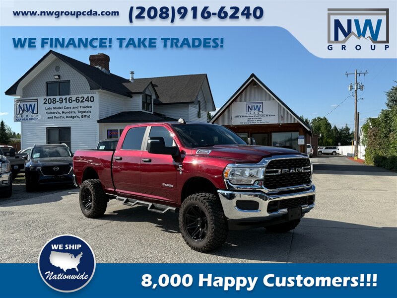 2024 RAM 2500 Big Horn.  Factory Lift with Custom Brand Wheels and Tires, 3k miles, Superb truck!
