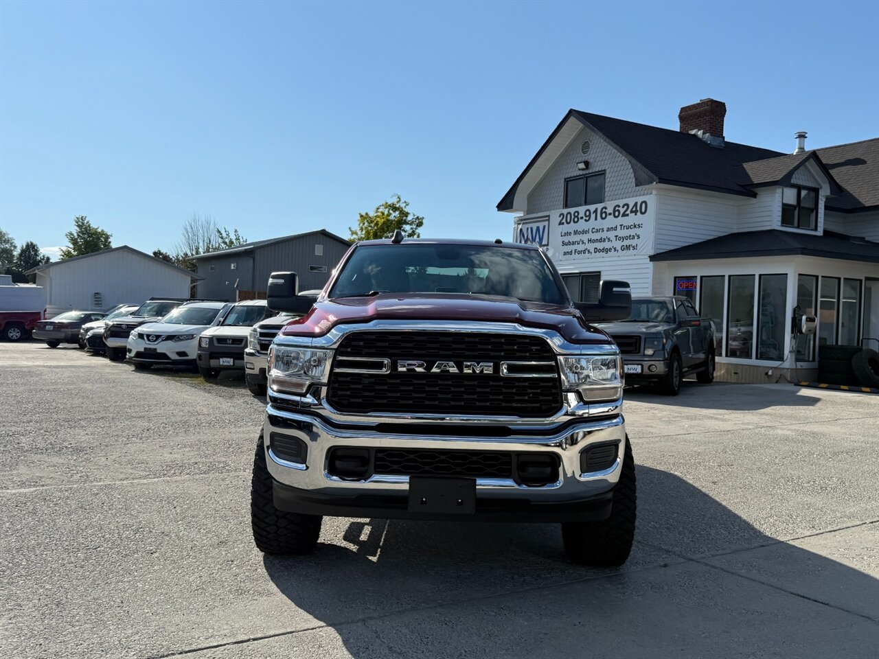 2024 RAM 2500 Big Horn.  Factory Lift with Custom Brand Wheels and Tires, 3k miles, Superb truck! - Photo 2 - Post Falls, ID 83854