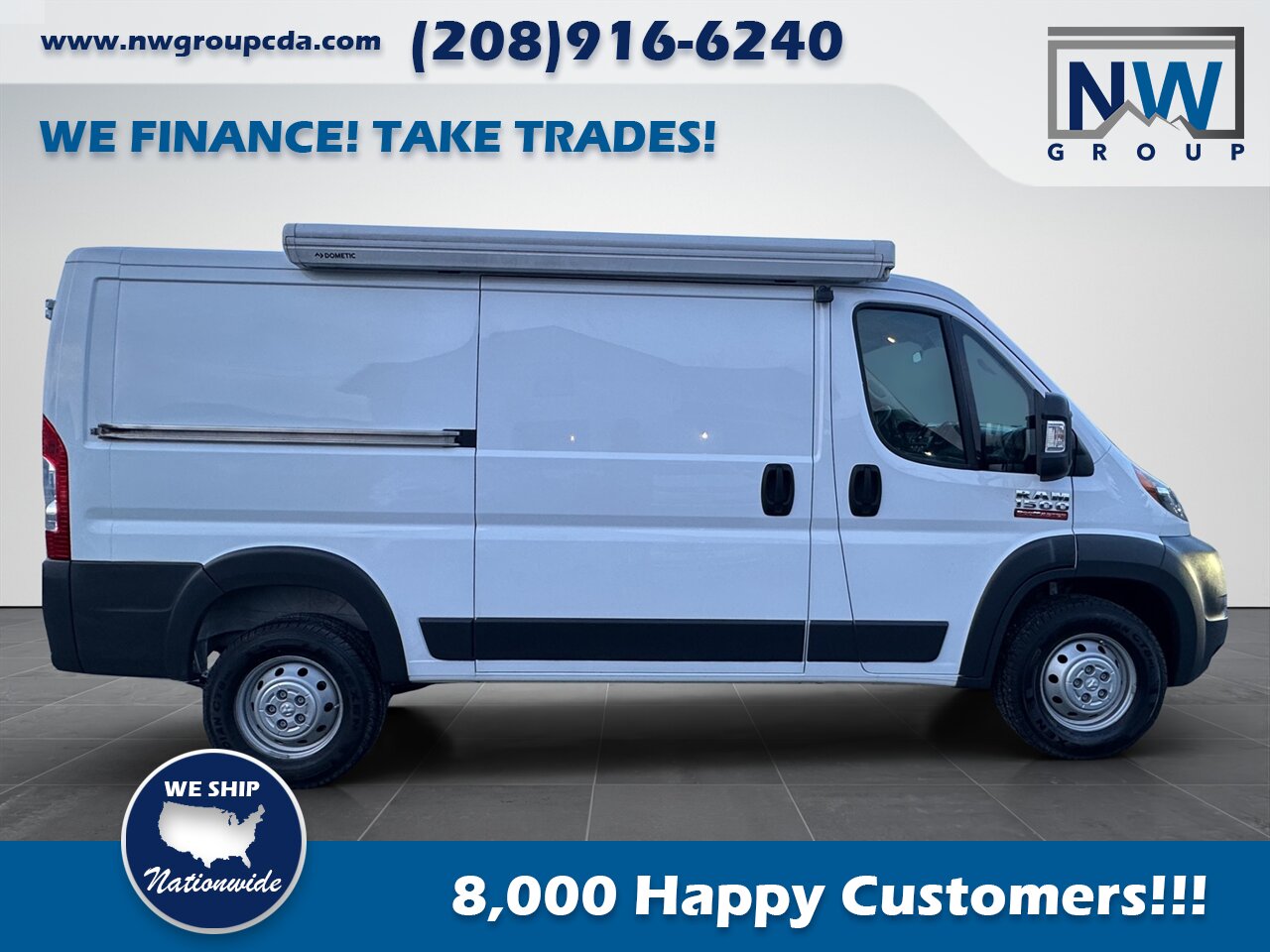 2018 RAM ProMaster 1500 136 WB Only 430 miles! Original miles! Great shape - hard to find with miles like this! - Photo 9 - Post Falls, ID 83854