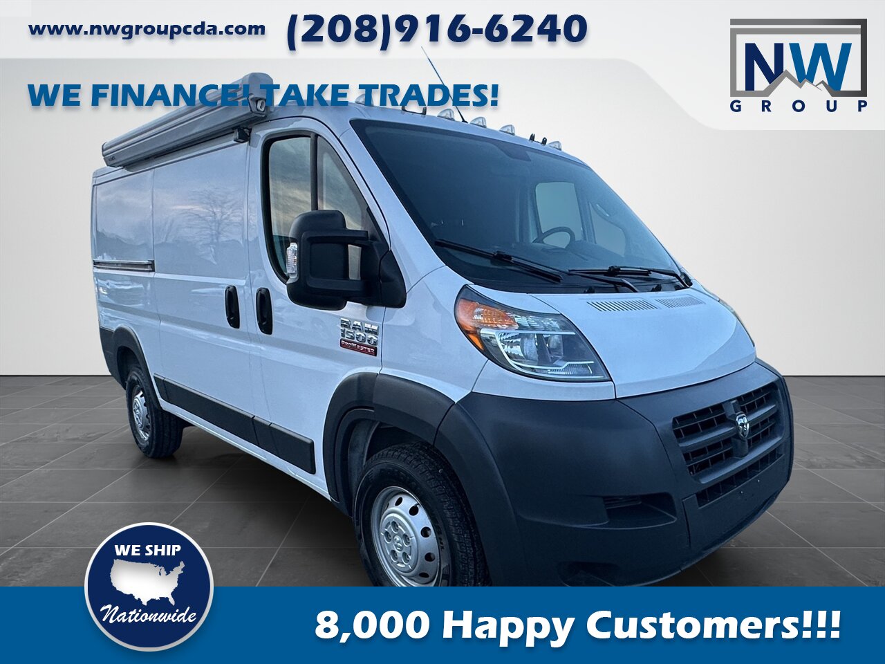 2018 RAM ProMaster 1500 136 WB Only 430 miles! Original miles! Great shape - hard to find with miles like this! - Photo 1 - Post Falls, ID 83854
