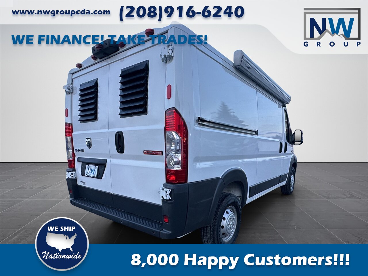 2018 RAM ProMaster 1500 136 WB Only 430 miles! Original miles! Great shape - hard to find with miles like this! - Photo 10 - Post Falls, ID 83854