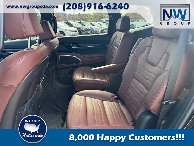 2024 Kia Telluride SX.  4903 miles, Ebony Black - Exterior. Mahogany - Interior. AMAZING! - Photo 13 - Post Falls, ID 83854
