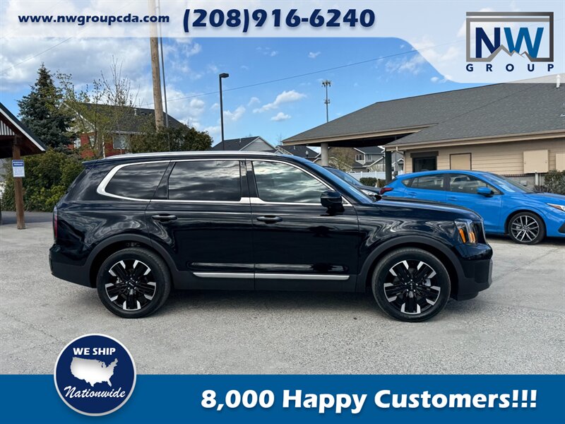 2024 Kia Telluride SX.  4903 miles, Ebony Black - Exterior. Mahogany - Interior. AMAZING! - Photo 44 - Post Falls, ID 83854