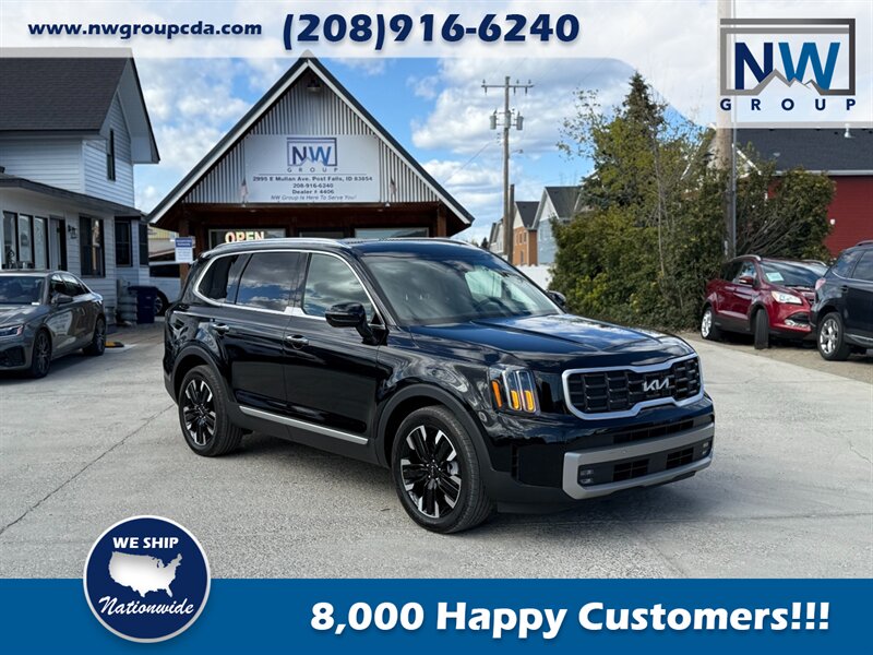 2024 Kia Telluride SX.  4903 miles, Ebony Black - Exterior. Mahogany - Interior. AMAZING! - Photo 29 - Post Falls, ID 83854