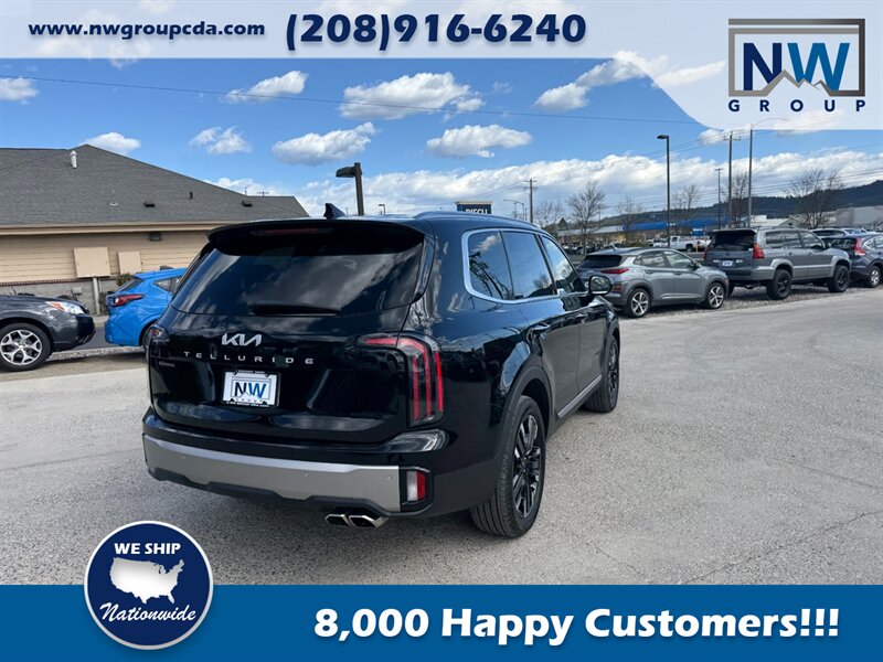 2024 Kia Telluride SX.  4903 miles, Ebony Black - Exterior. Mahogany - Interior. AMAZING! - Photo 41 - Post Falls, ID 83854
