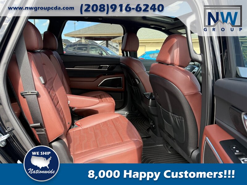 2024 Kia Telluride SX.  4903 miles, Ebony Black - Exterior. Mahogany - Interior. AMAZING! - Photo 18 - Post Falls, ID 83854