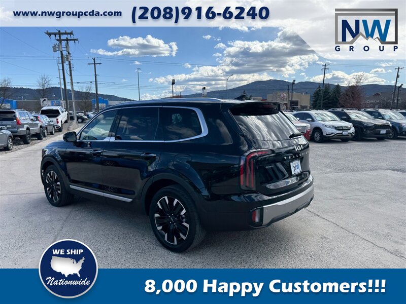 2024 Kia Telluride SX.  4903 miles, Ebony Black - Exterior. Mahogany - Interior. AMAZING! - Photo 37 - Post Falls, ID 83854