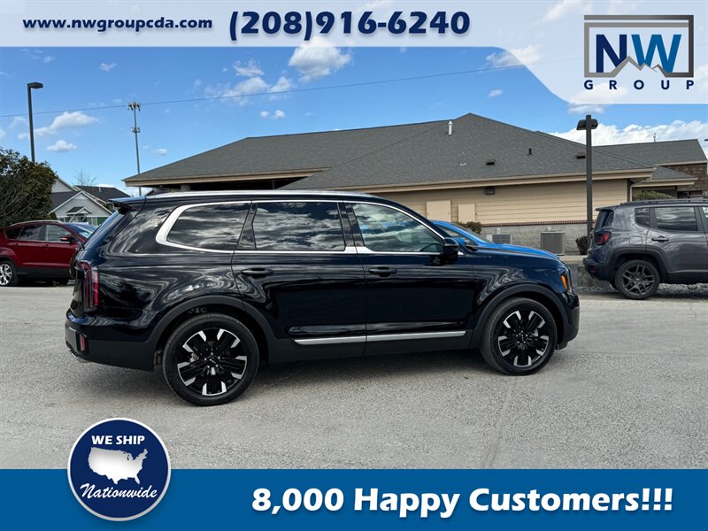 2024 Kia Telluride SX.  4903 miles, Ebony Black - Exterior. Mahogany - Interior. AMAZING! - Photo 43 - Post Falls, ID 83854