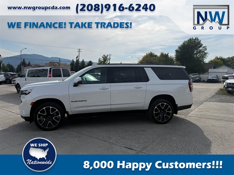 2022 Chevrolet Suburban RST.  48k miles, Tow Package, Panoramic Sunroof! Freshly Serviced, Very Clean, 7 passenger (Captain Chairs). - Photo 42 - Post Falls, ID 83854