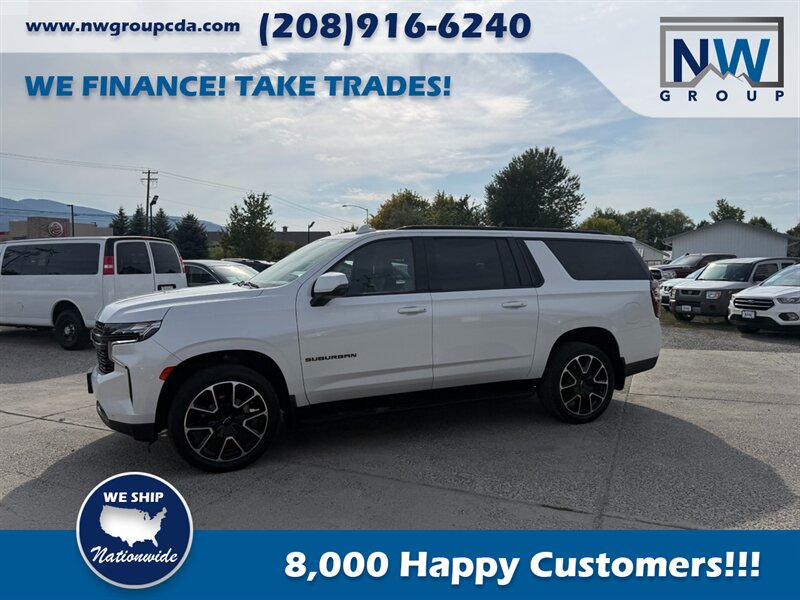 2022 Chevrolet Suburban RST.  48k miles, Tow Package, Panoramic Sunroof! Freshly Serviced, Very Clean, 7 passenger (Captain Chairs). - Photo 41 - Post Falls, ID 83854