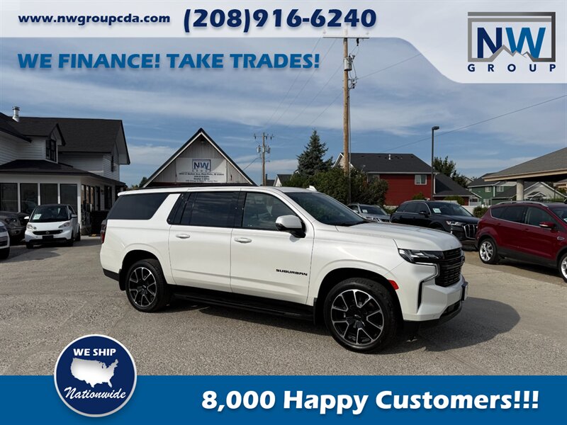 2022 Chevrolet Suburban RST.  48k miles, Tow Package, Panoramic Sunroof! Freshly Serviced, Very Clean, 7 passenger (Captain Chairs). - Photo 53 - Post Falls, ID 83854