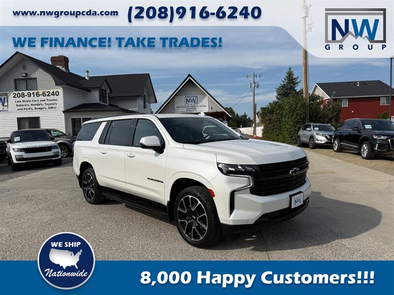 2022 Chevrolet Suburban RST.  48k miles, Tow Package, Panoramic Sunroof! Freshly Serviced, Very Clean, 7 passenger (Captain Chairs). - Photo 54 - Post Falls, ID 83854