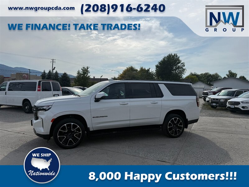 2022 Chevrolet Suburban RST.  48k miles, Tow Package, Panoramic Sunroof! Freshly Serviced, Very Clean, 7 passenger (Captain Chairs). - Photo 4 - Post Falls, ID 83854
