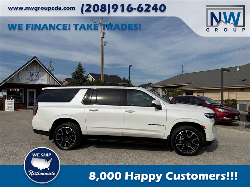 2022 Chevrolet Suburban RST.  48k miles, Tow Package, Panoramic Sunroof! Freshly Serviced, Very Clean, 7 passenger (Captain Chairs). - Photo 52 - Post Falls, ID 83854