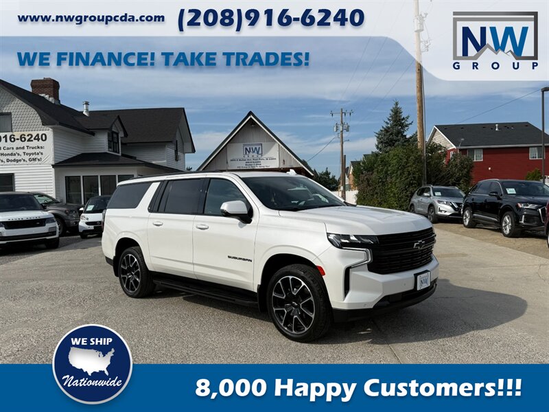 2022 Chevrolet Suburban RST.  48k miles, Tow Package, Panoramic Sunroof! Freshly Serviced, Very Clean, 7 passenger (Captain Chairs). - Photo 39 - Post Falls, ID 83854