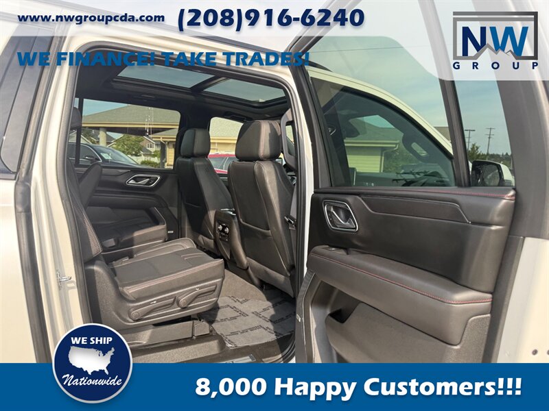2022 Chevrolet Suburban RST.  48k miles, Tow Package, Panoramic Sunroof! Freshly Serviced, Very Clean, 7 passenger (Captain Chairs). - Photo 30 - Post Falls, ID 83854