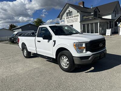 2021 Ford F-150 XL 2 Door 4X4 8 Foot Bed V8 5.0 Clean Title Truck