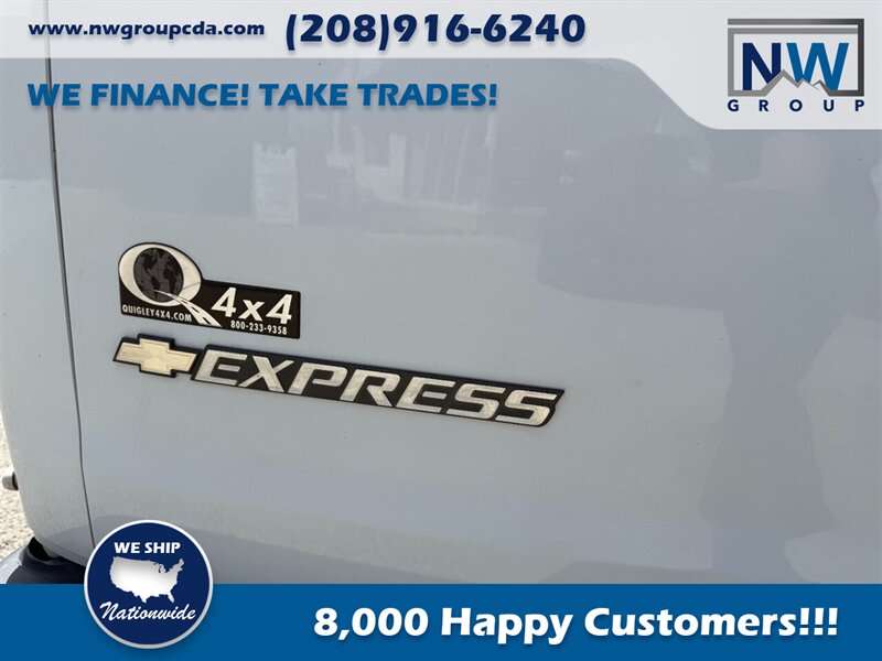 2020 Chevrolet Express LS 3500.  Quigley 4x4 System! - Photo 6 - Post Falls, ID 83854