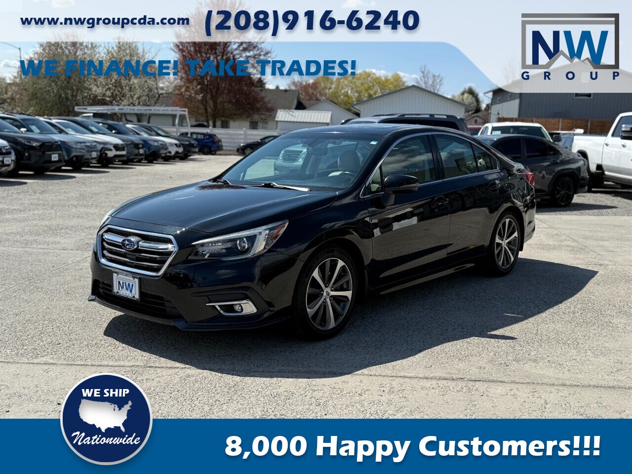 2018 Subaru Legacy 3.6R Limited. Low Miles - 38k miles! Subaru All Wheel Drive! - Photo 3 - Post Falls, ID 83854