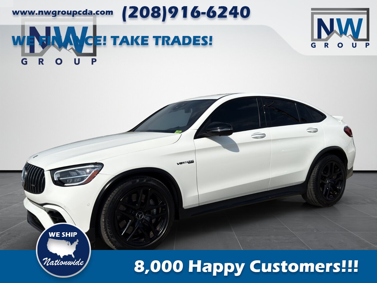 2021 Mercedes-Benz GLC AMG GLC 63.  Twin-Turbo V8 • Luxury SUV • Only 31k Miles! - Photo 3 - Post Falls, ID 83854