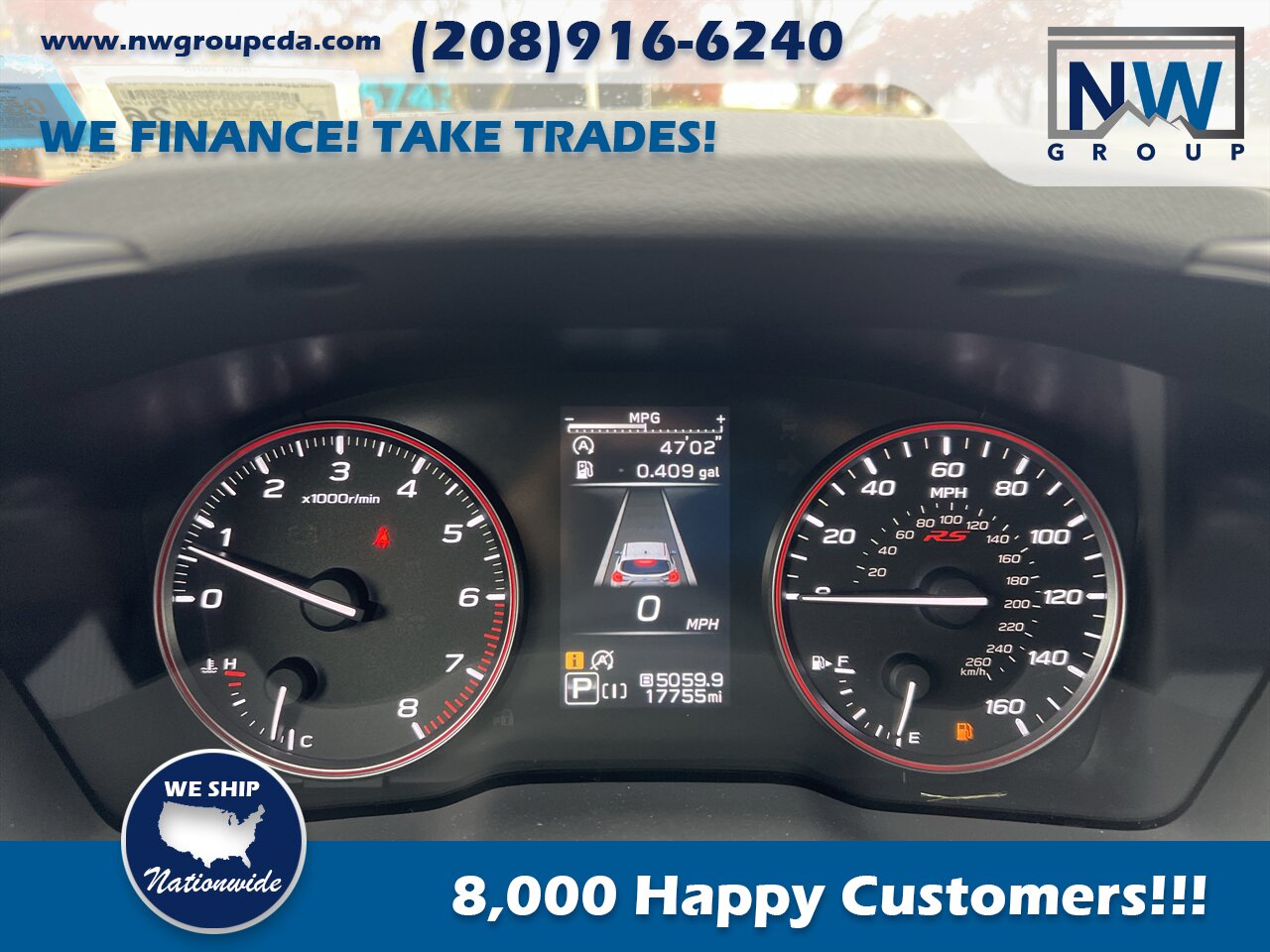 2024 Subaru Impreza RS RARE Red Color, Sporty Trim Touches, AWD! - Photo 6 - Post Falls, ID 83854