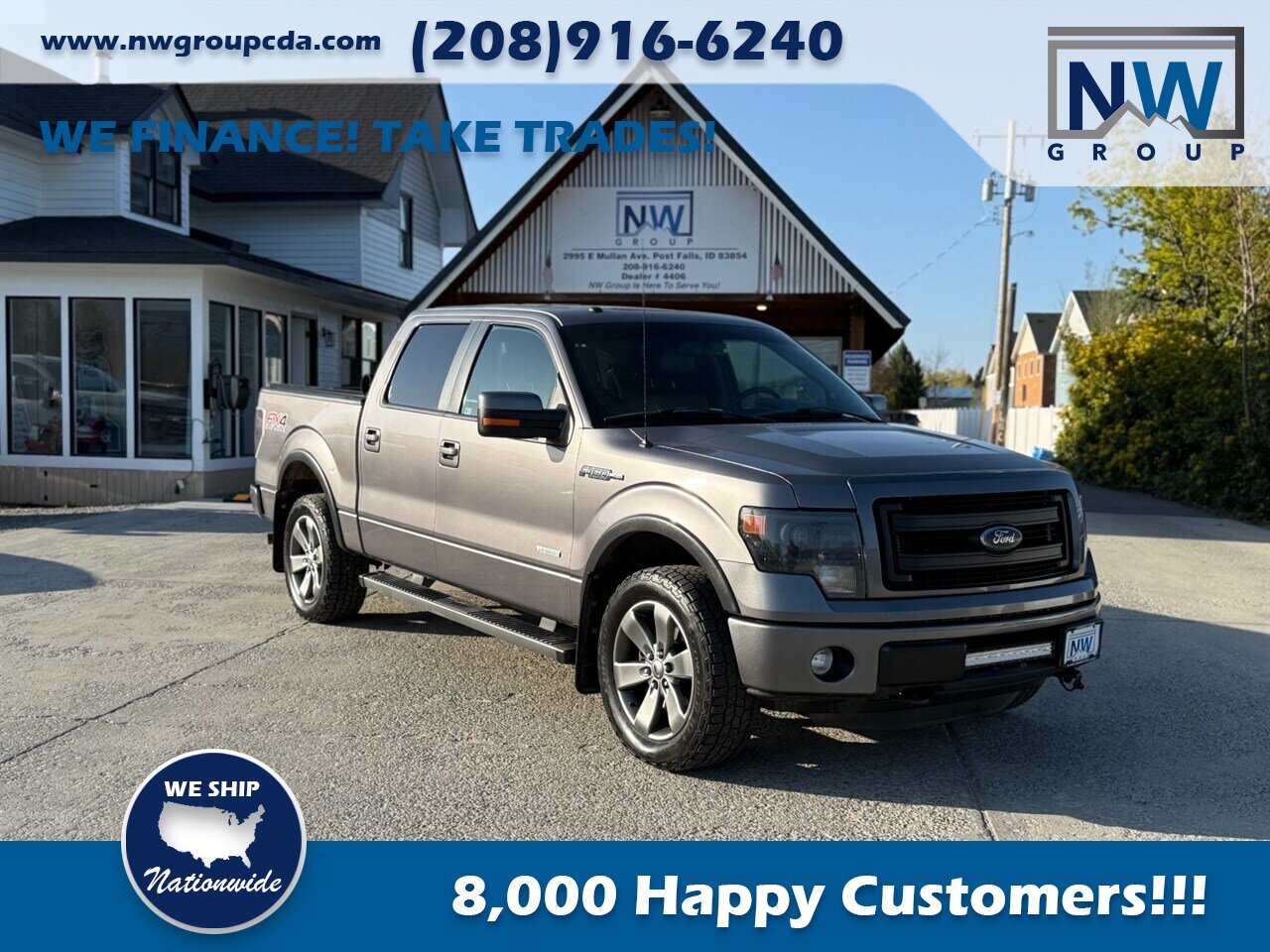 2014 Ford F-150 FX4.  Navigation, Heated/Cooled Seats, New Tires, Well Taken Care Of. - Photo 1 - Post Falls, ID 83854