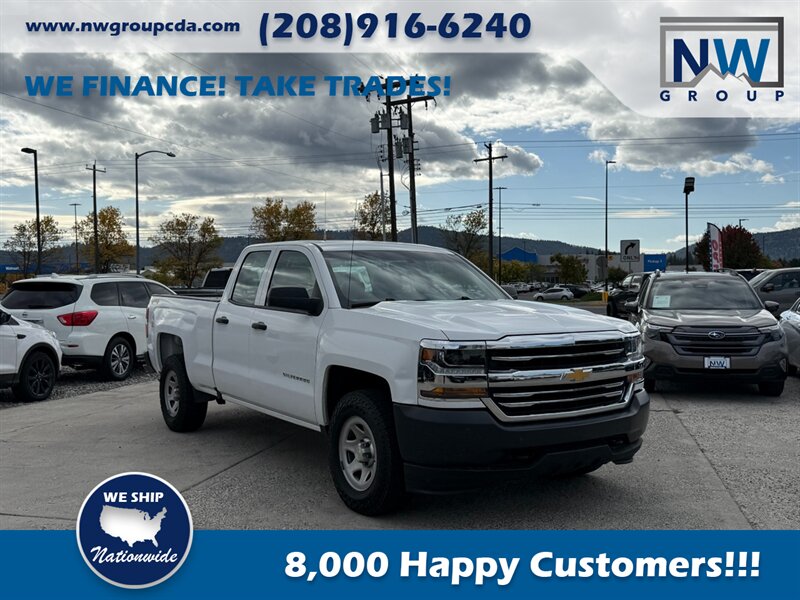 2017 Chevrolet Silverado 1500 Work Truck.  ONLY 67K MILES, RUNS GREAT, 4X4, AMAZING PICK UP!