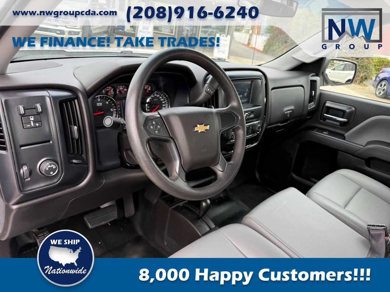 2017 Chevrolet Silverado 1500 Work Truck. ONLY 67K MILES, RUNS GREAT, 4X4, AMAZING PICK UP! - Photo 6 - Post Falls, ID 83854