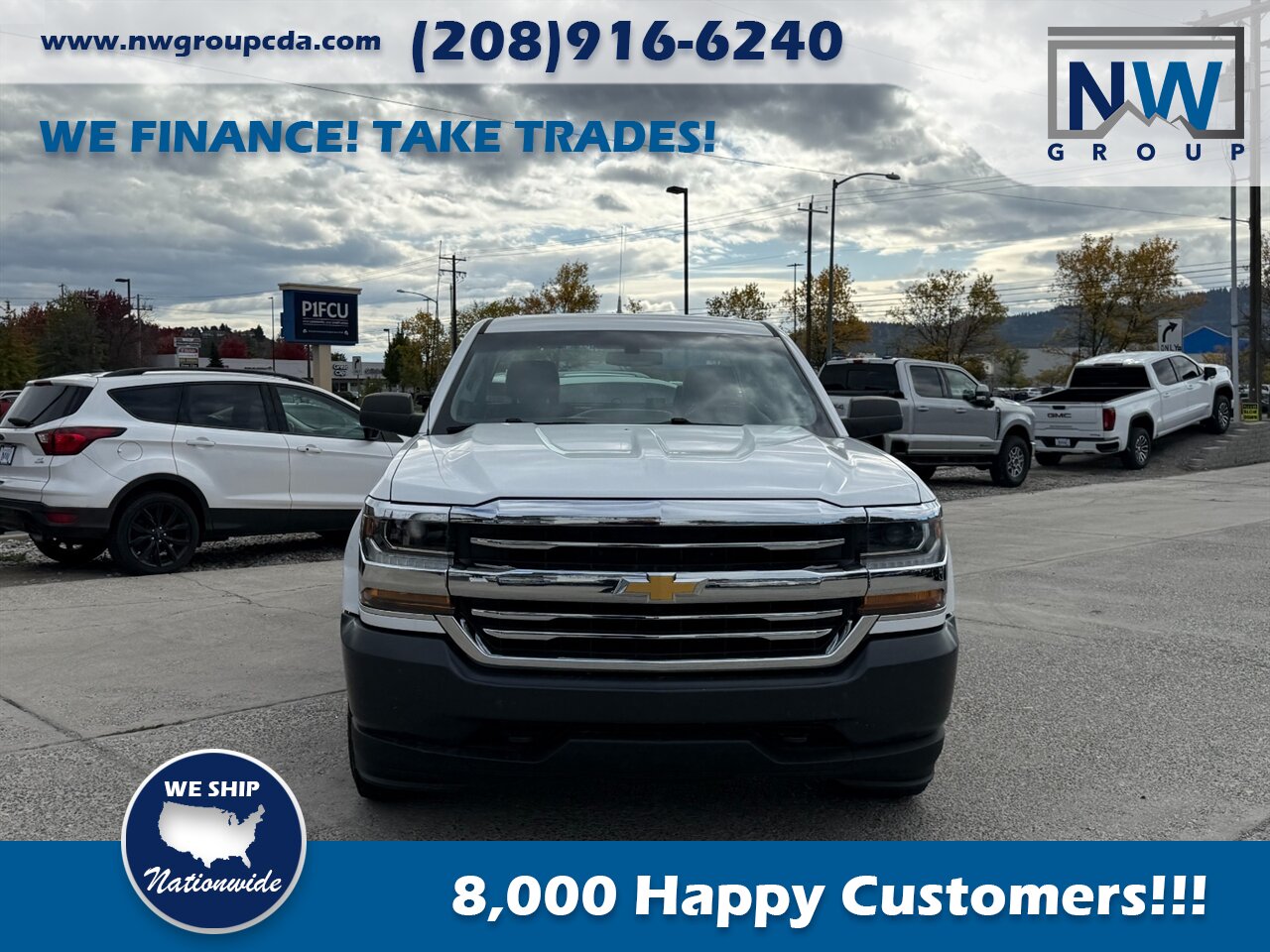 2017 Chevrolet Silverado 1500 Work Truck. ONLY 67K MILES, RUNS GREAT, 4X4, AMAZING PICK UP! - Photo 2 - Post Falls, ID 83854