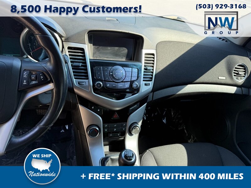 2013 Chevrolet Cruze ECO.  Manual Transmission, Nice Sedan - Good MPG! - Photo 8 - Post Falls, ID 83854