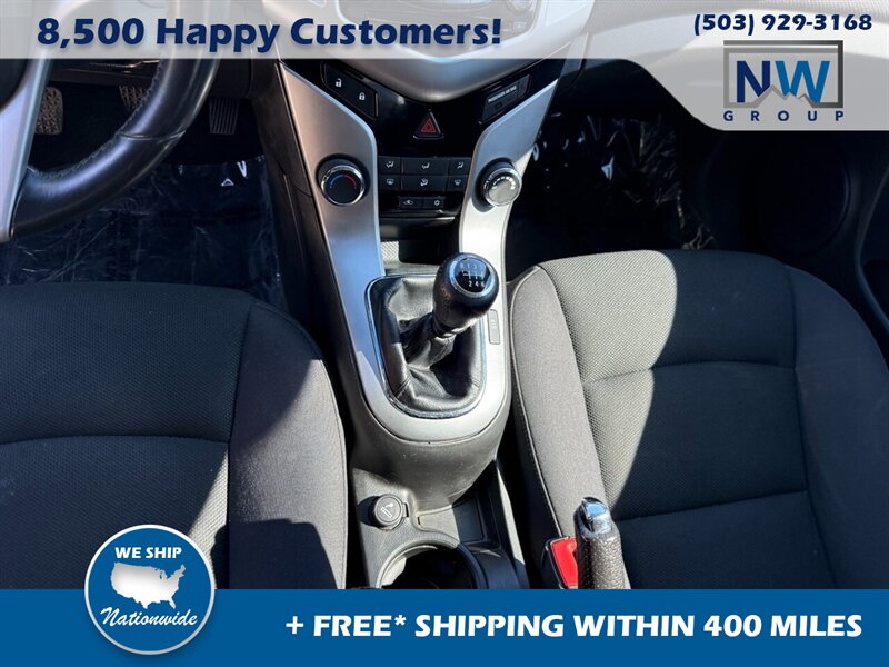 2013 Chevrolet Cruze ECO.  Manual Transmission, Nice Sedan - Good MPG! - Photo 9 - Post Falls, ID 83854