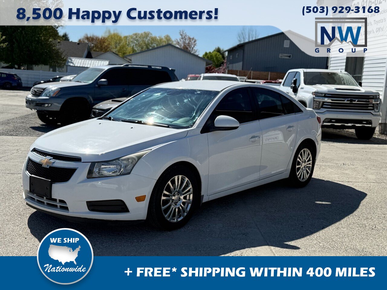 2013 Chevrolet Cruze ECO. Manual Transmission, Nice Sedan - Good MPG! - Photo 3 - Post Falls, ID 83854