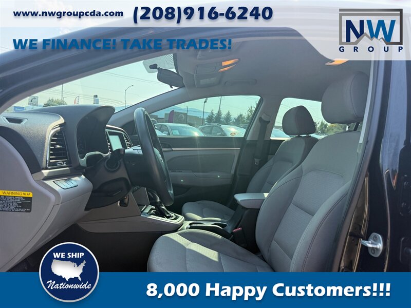 2017 Hyundai ELANTRA SE  SEDAN 4 DR 2.0L, Clean Title! - Photo 5 - Post Falls, ID 83854