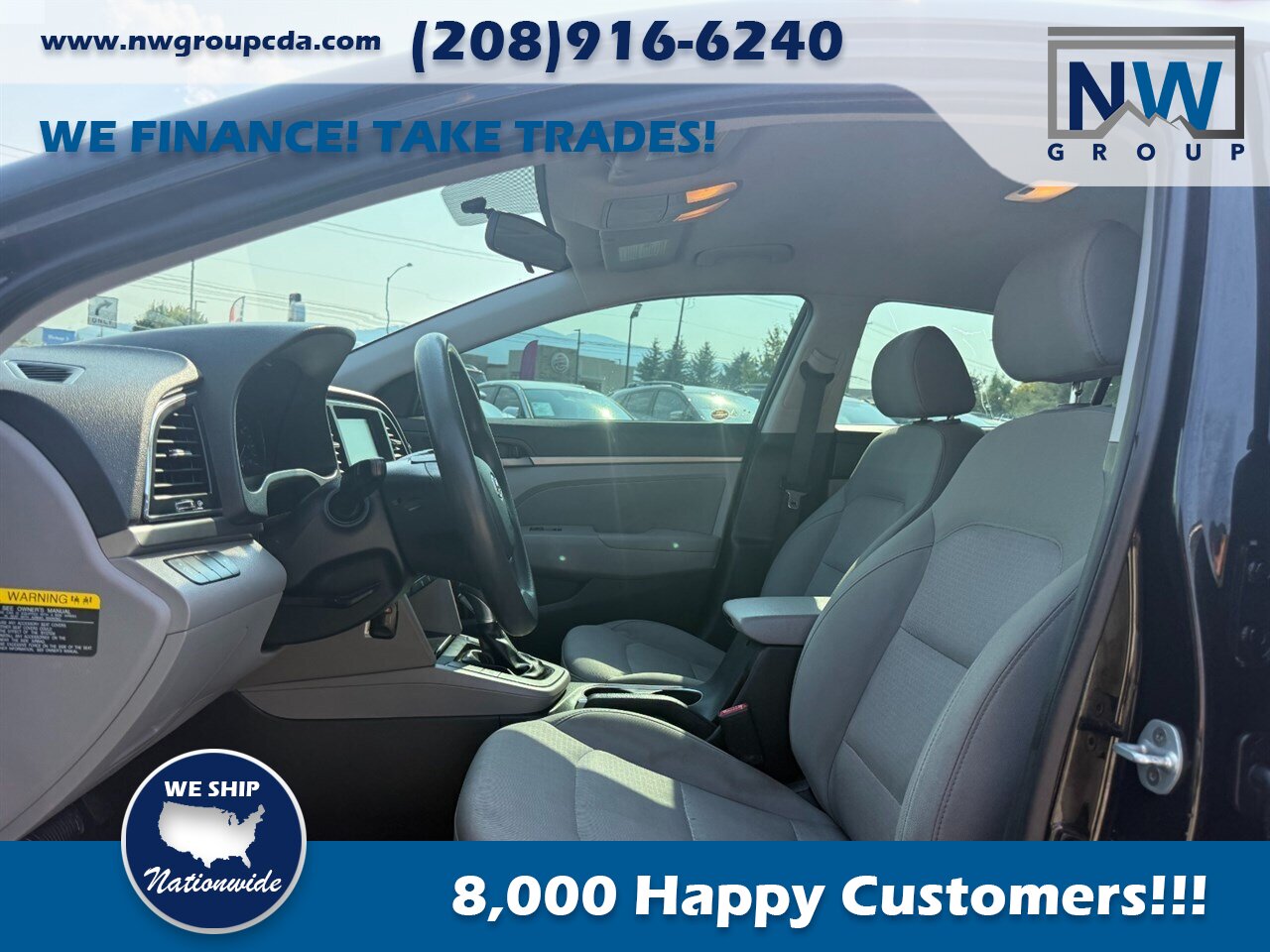 2017 Hyundai ELANTRA SE Clean Title, Great Fuel Economy! Automatic! - Photo 5 - Post Falls, ID 83854