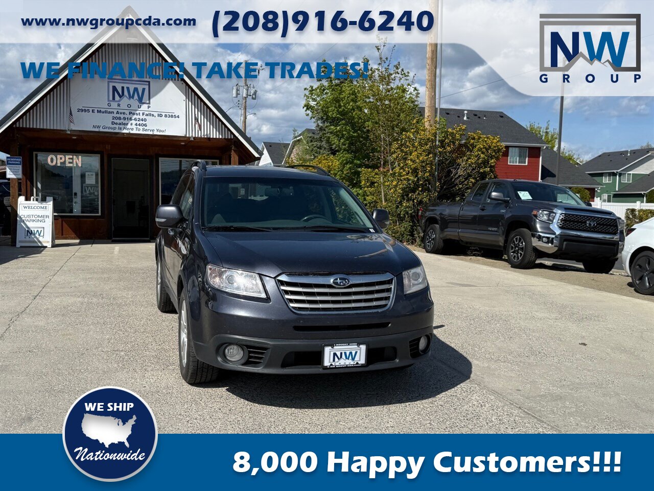 2010 Subaru Tribeca 3.6R Limited  – AWD Clean Title  | New Tires & Brakes | 7-Passenger SUV - Photo 2 - Post Falls, ID 83854