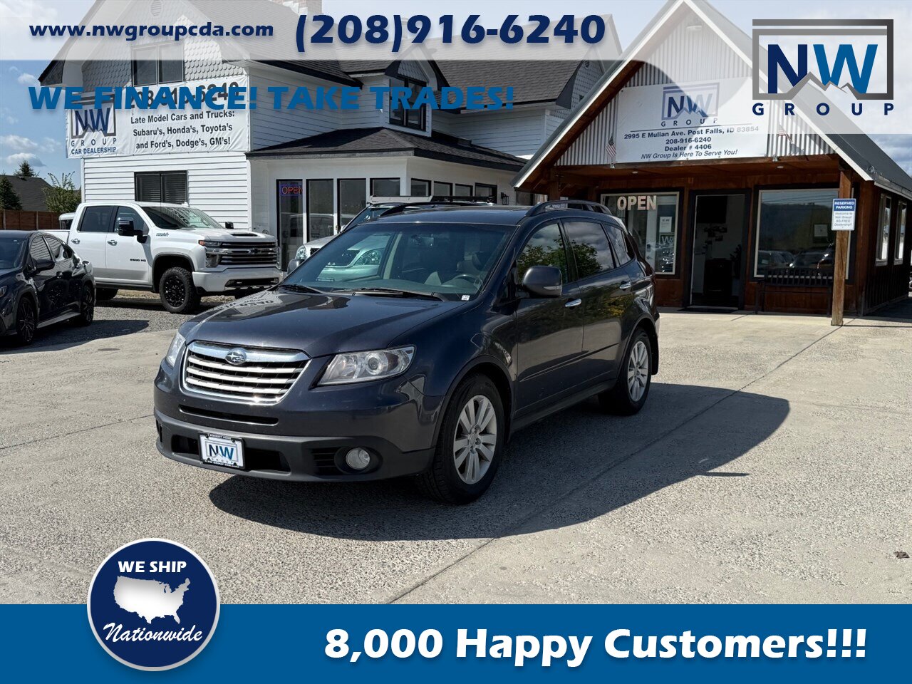 2010 Subaru Tribeca 3.6R Limited  – AWD Clean Title  | New Tires & Brakes | 7-Passenger SUV - Photo 3 - Post Falls, ID 83854