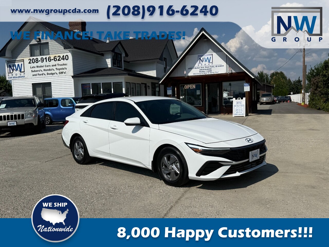 2024 Hyundai ELANTRA SE - Photo 1 - Post Falls, ID 83854
