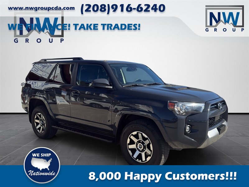 2024 Toyota 4Runner TRD Off-Road.  New Tires, Clean Carfax, Free Pick Up @ Spokane Airport, Shipping Nationwide Available!