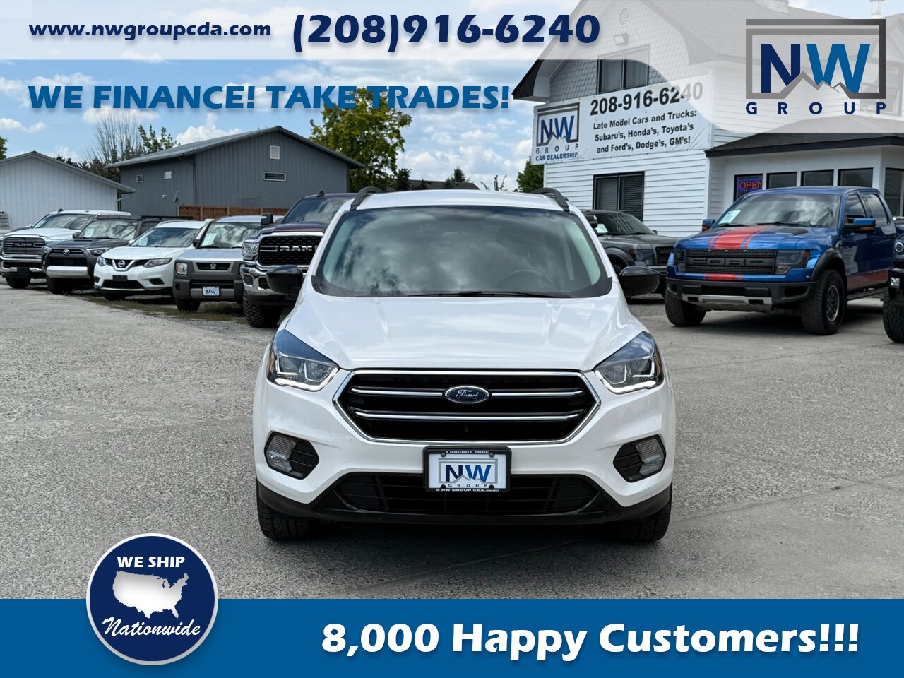 2019 Ford Escape SE 1.5L I4 F DOHC 16V GASOLINE W/ 4X4 - Photo 2 - Post Falls, ID 83854
