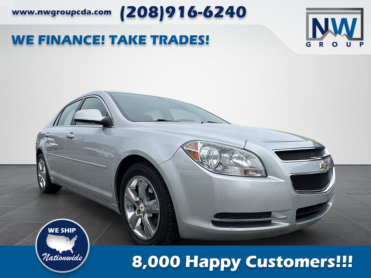 2011 Chevrolet Malibu LT. Local Trade in! 135k miles, Nice Shape! - Photo 1 - Post Falls, ID 83854