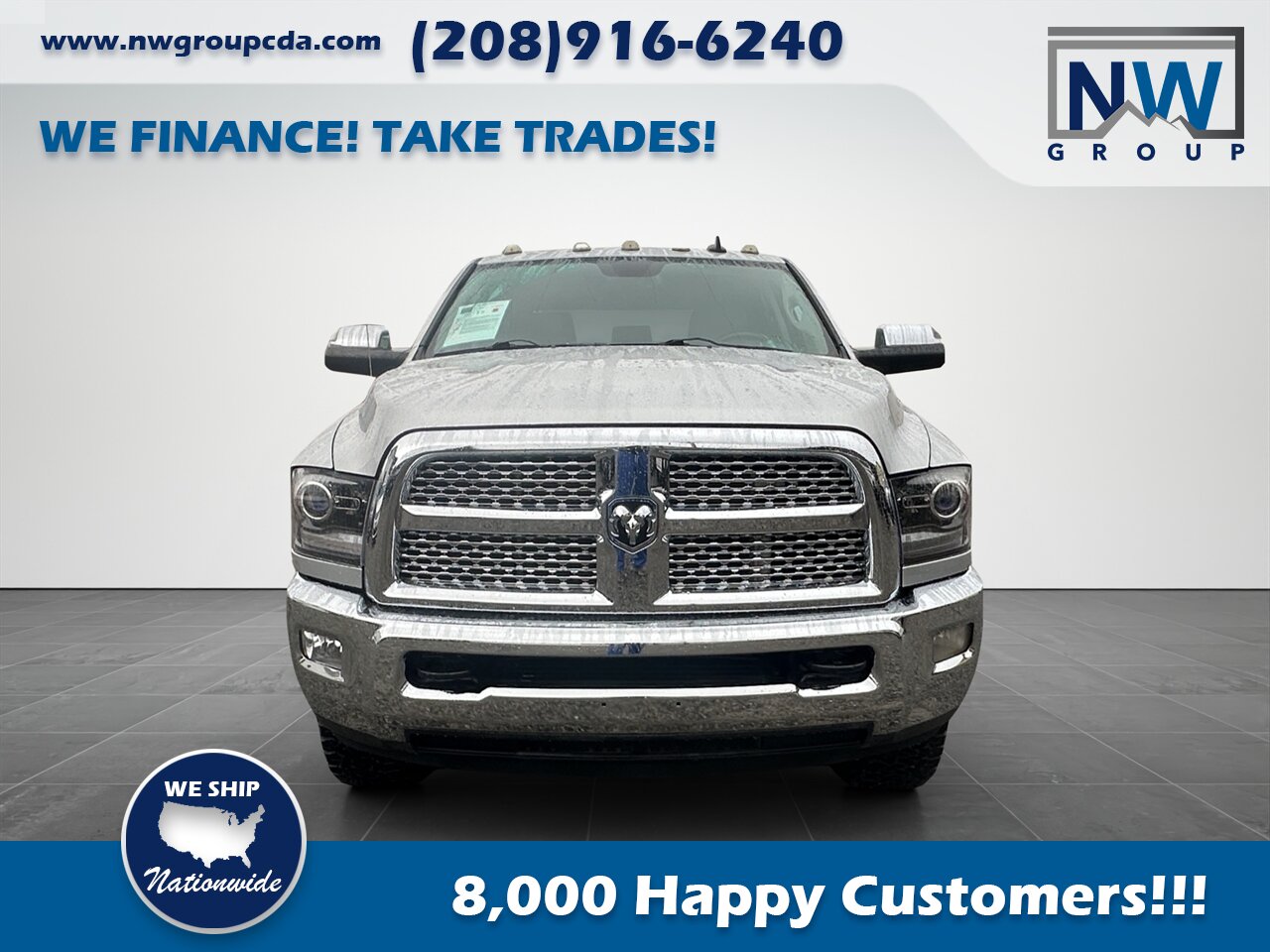 2015 RAM 3500 Laramie Beautiful Shape! 4x4. Aisin Transmission! - Photo 2 - Post Falls, ID 83854