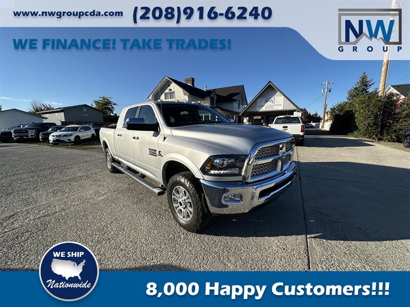 2015 RAM 3500 Laramie.  Beautiful Shape! 4x4. Aisin Transmission!