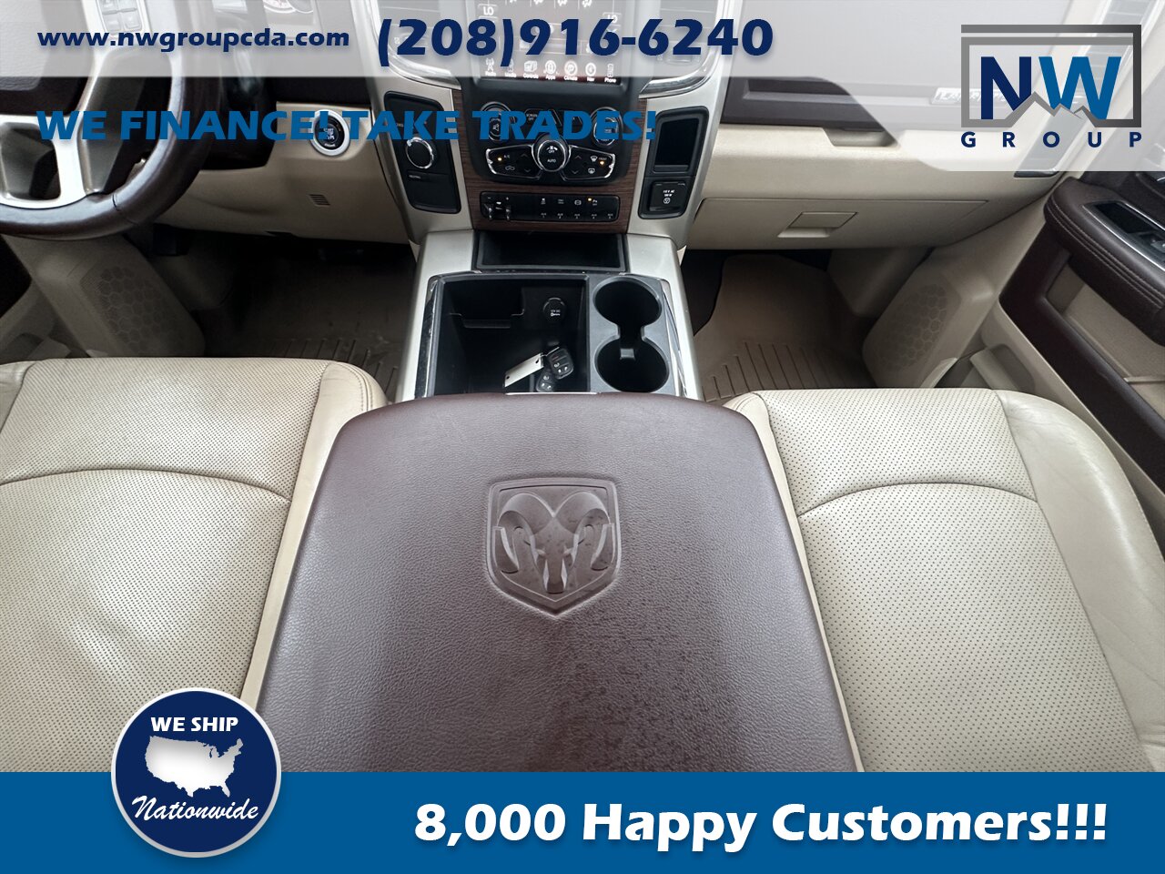 2015 RAM 3500 Laramie Beautiful Shape! 4x4. Aisin Transmission! - Photo 9 - Post Falls, ID 83854